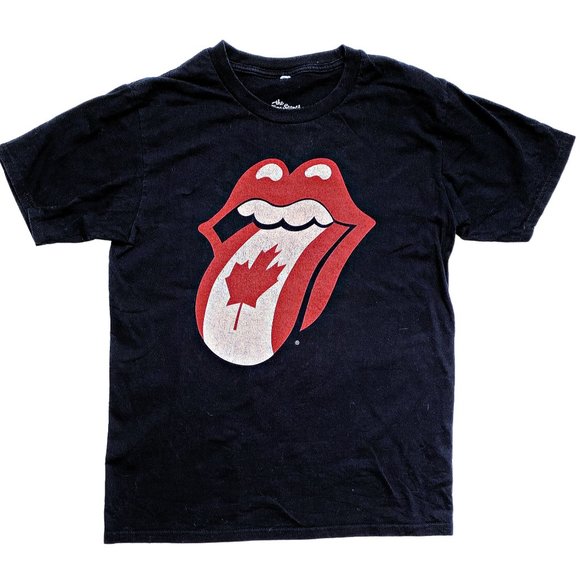the Rolling Stones Other - Rolling Stones Canadian Tour Black T-Shirt